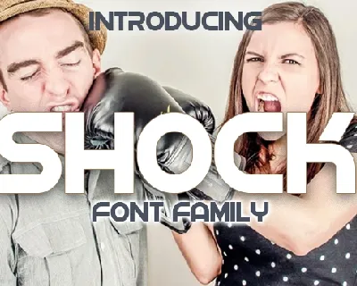 Shock font