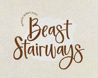 BeastStairways font