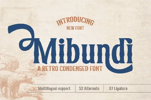 Mibundi font