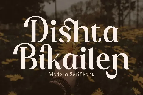 Dishta Bikailen font