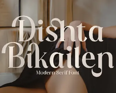 Dishta Bikailen font