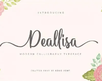Deallisa Script font