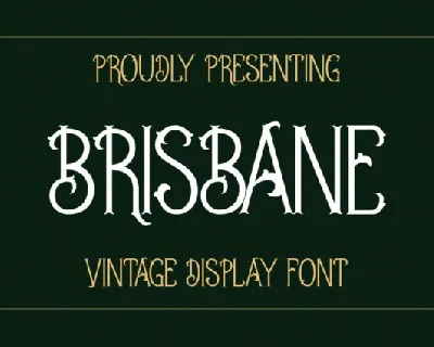 Brisbane font