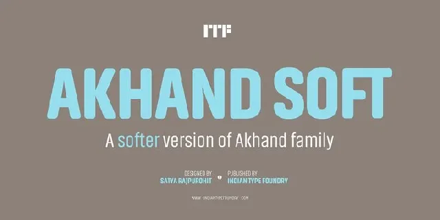 Akhand Soft Family font