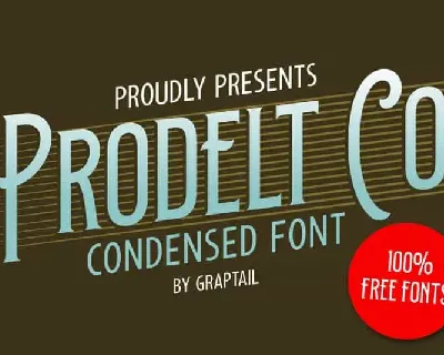 Prodelt Co Display font