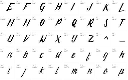 Argopuro Script font