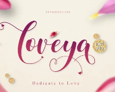 Loveya font