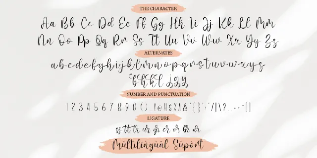 Junlyne font