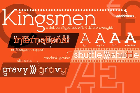 Kingsmen font