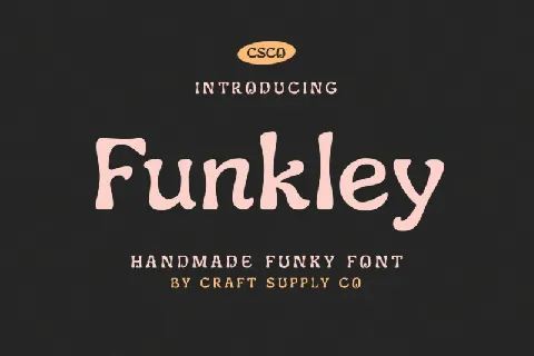 Funkley font