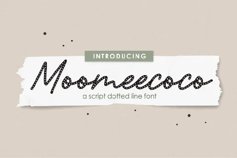 Moomeecoco font