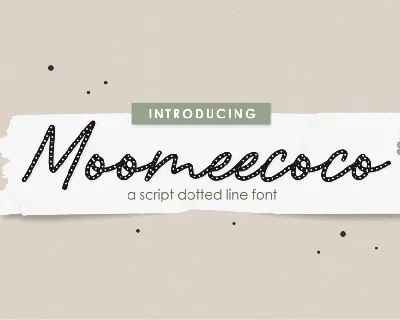 Moomeecoco font