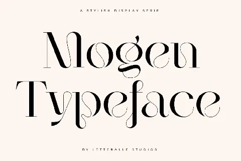 Mogen font