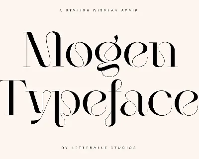 Mogen font