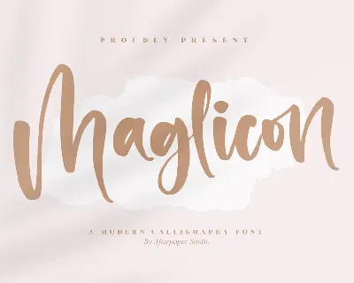 Maglicon font