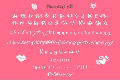 Dellicia font