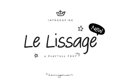 Le Lissage + Bonus Doodle font