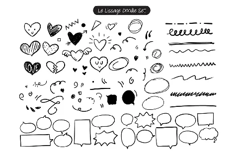 Le Lissage + Bonus Doodle font