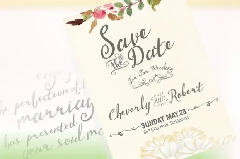 Wcheverly Script font