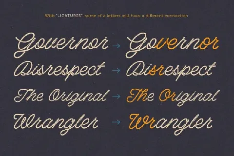 Spagheti Script font