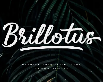 Brillotus font