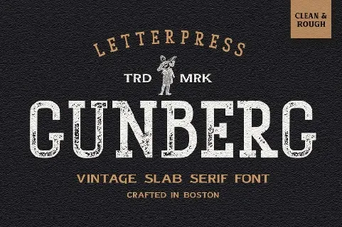 Gunberg font