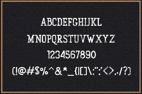 Gunberg font