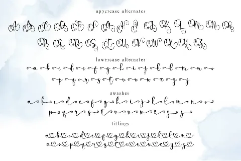 dear darling font