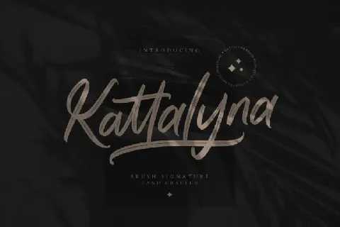 Kattalyna font