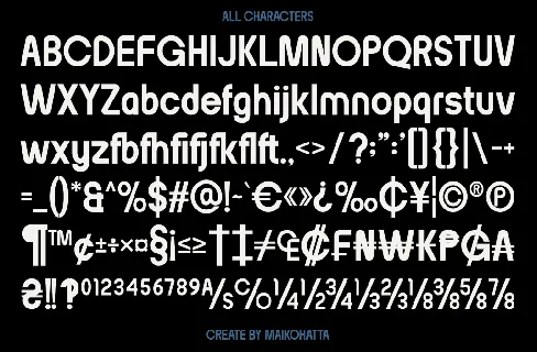 Mifik font