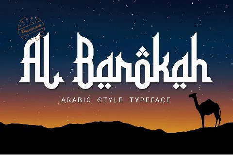 Al Barokah font