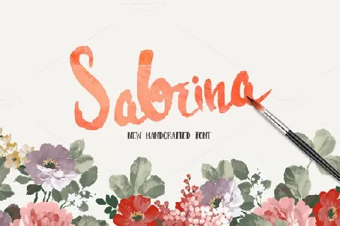 Sabrina Handmade Free font