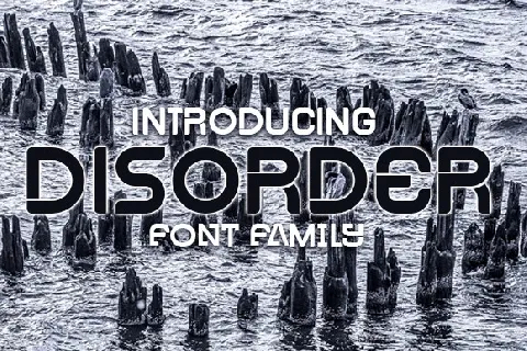 Disorder font