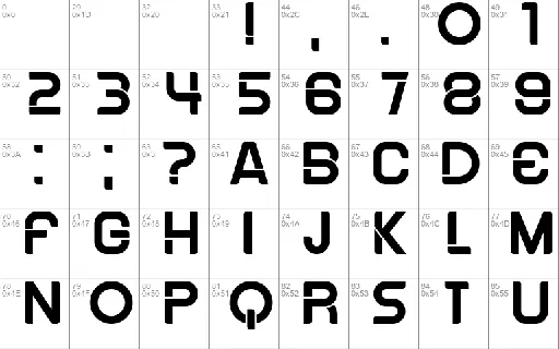 Disorder font