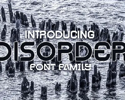 Disorder font