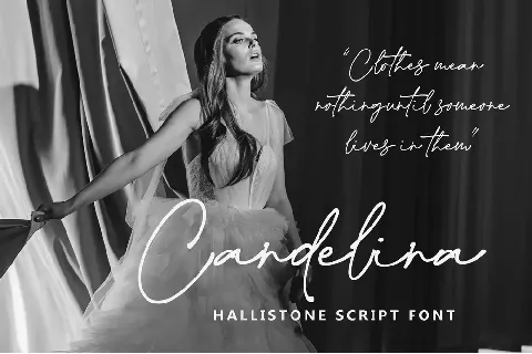 Hallistone font