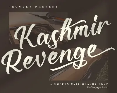 Kashmir Revenge font