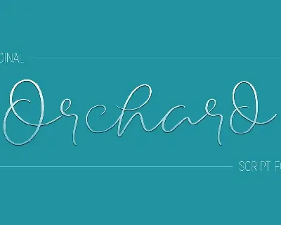 Orchard Script font