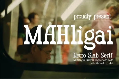 Mahligai font