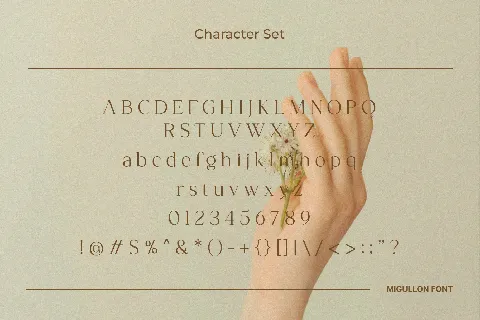 Migullon font