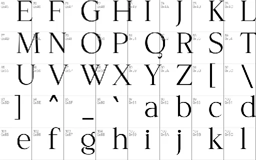 Migullon font