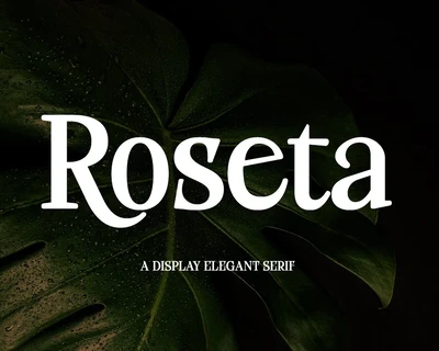 Roseta font