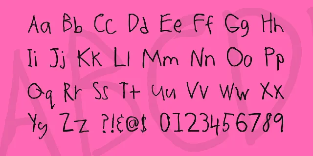 Kindergarden font