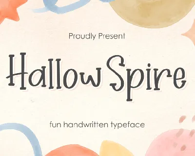 Hallow Spire font