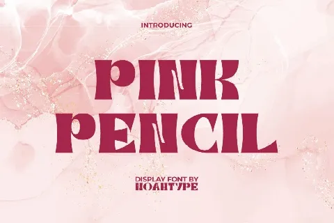 PinkPencilDemo font