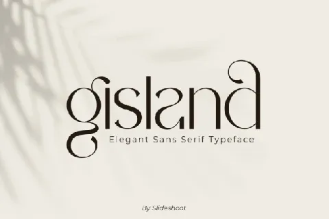 Gisland font