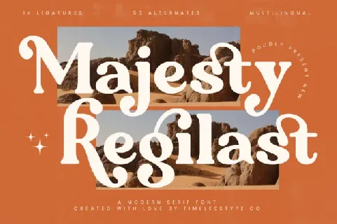 Majesty Regilast Serif font