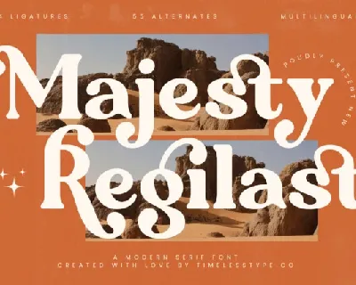 Majesty Regilast Serif font