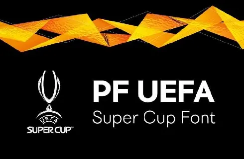 PF UEFA Free font