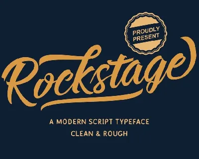Rockstage font